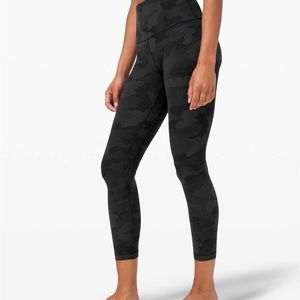 COPY - Lululemon Align 25’ Heritage Camo Black Size 08